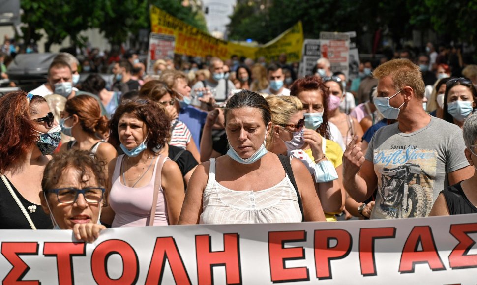 Protestas Graikijoje