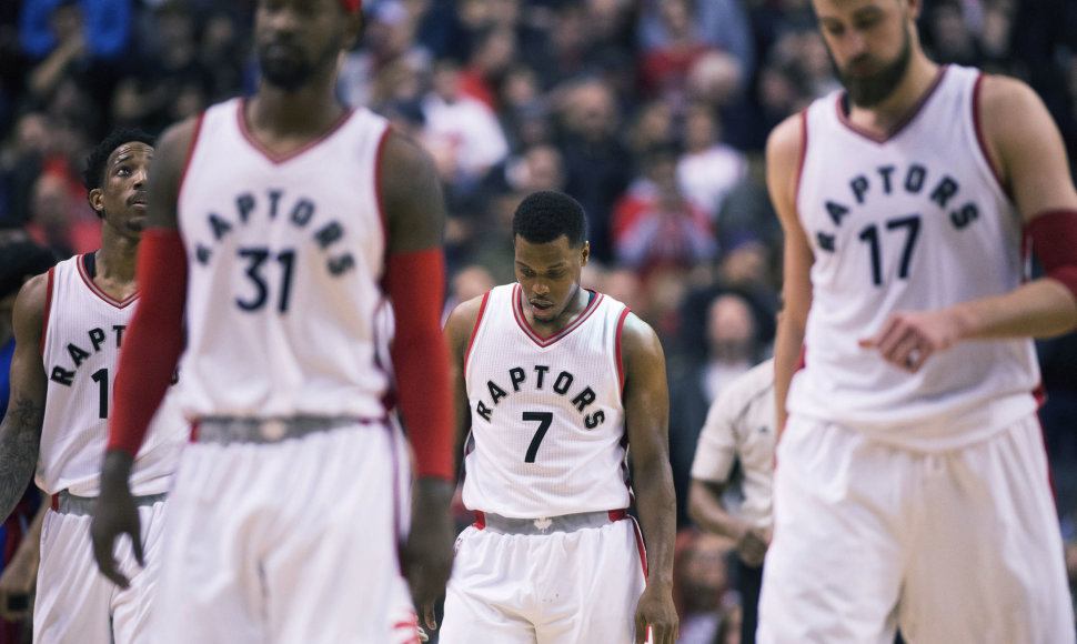 Kyle'as Lowry ir Jonas Valančiūnas