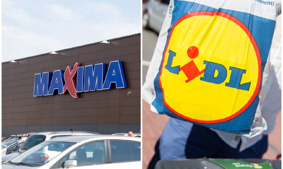 „Maxima“ ir „Lidl“