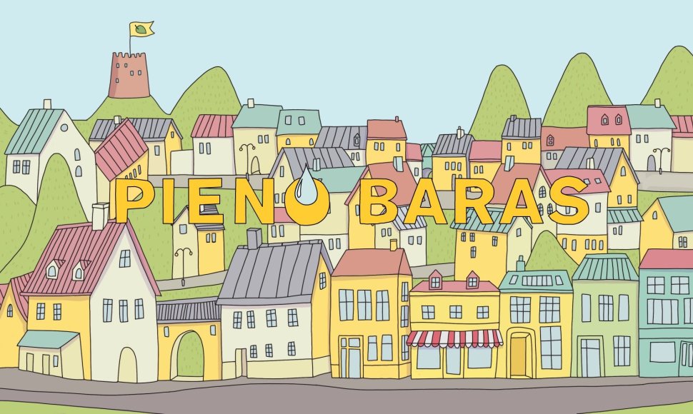 Animacinis serialas „Pieno Baras“