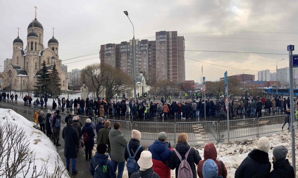 Aleksejaus Navalno laidotuvės