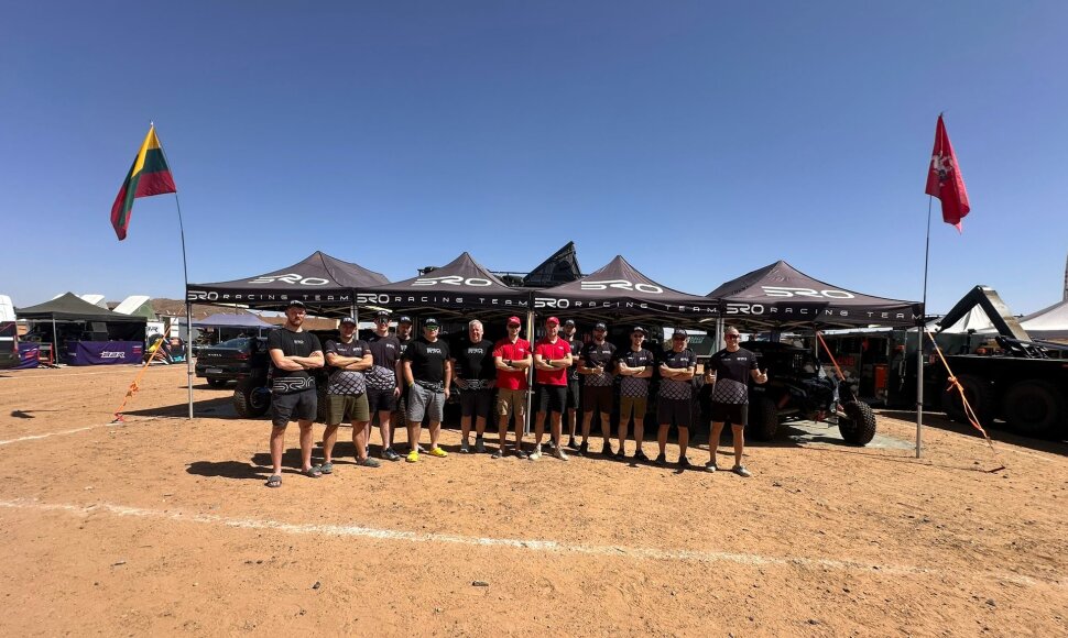 &bdquo;BRO Racing&ldquo; komanda &bdquo;Baja Marocco&ldquo; varžybose