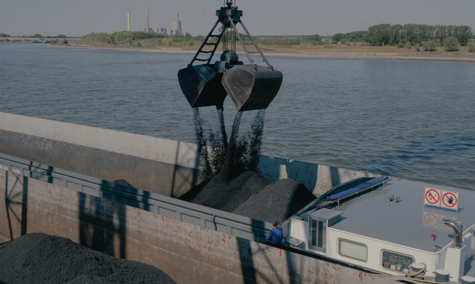 Akmens anglies krovinys Vokietijoje