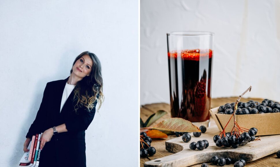 Lauryna Nelkinė kalba apie aronijas