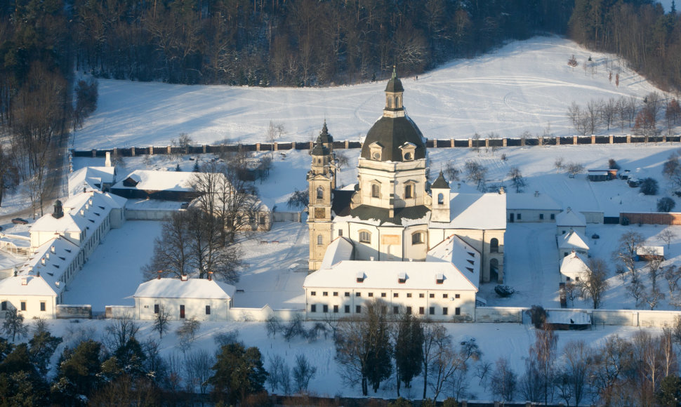 Kaunas ir jo apylinkės pro sraigtasparnio langą