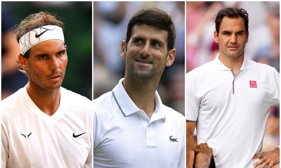 Rafaelis Nadalis, Novakas Džokovičius ir Rogeris Federeris