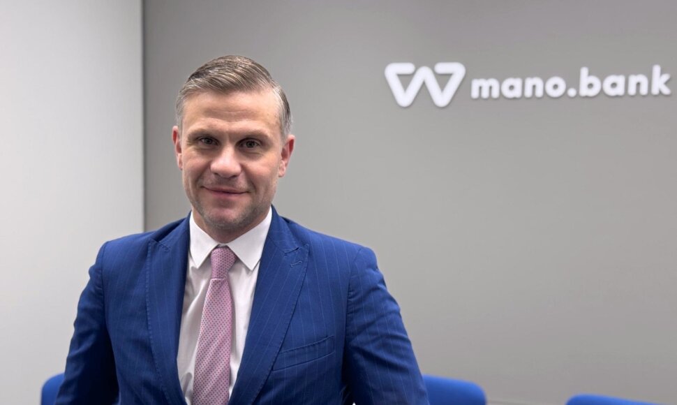 &bdquo;Mano bankas&ldquo; generalinis direktorius Mindaugas Rudys