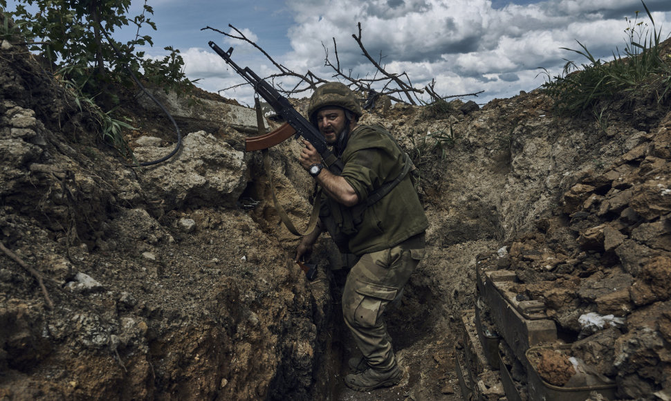 Ukrainos karys prie Bachmuto
