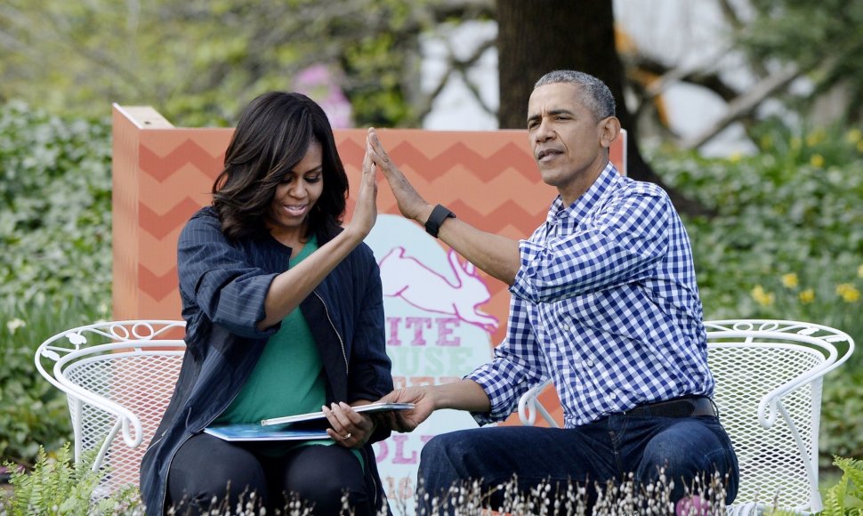 Barackas ir Michelle Obamos