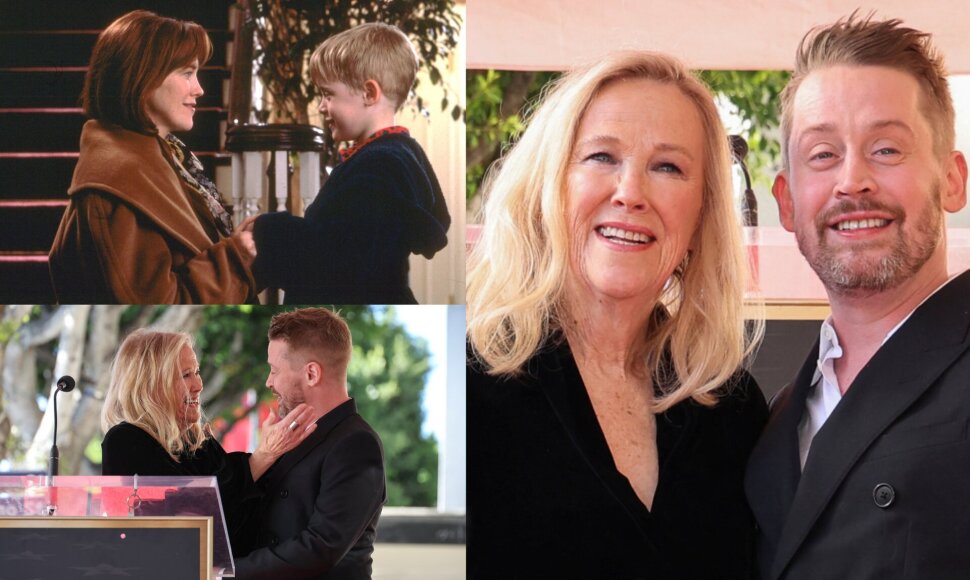 Macaulay Culkinas ir Catherine O'Hara