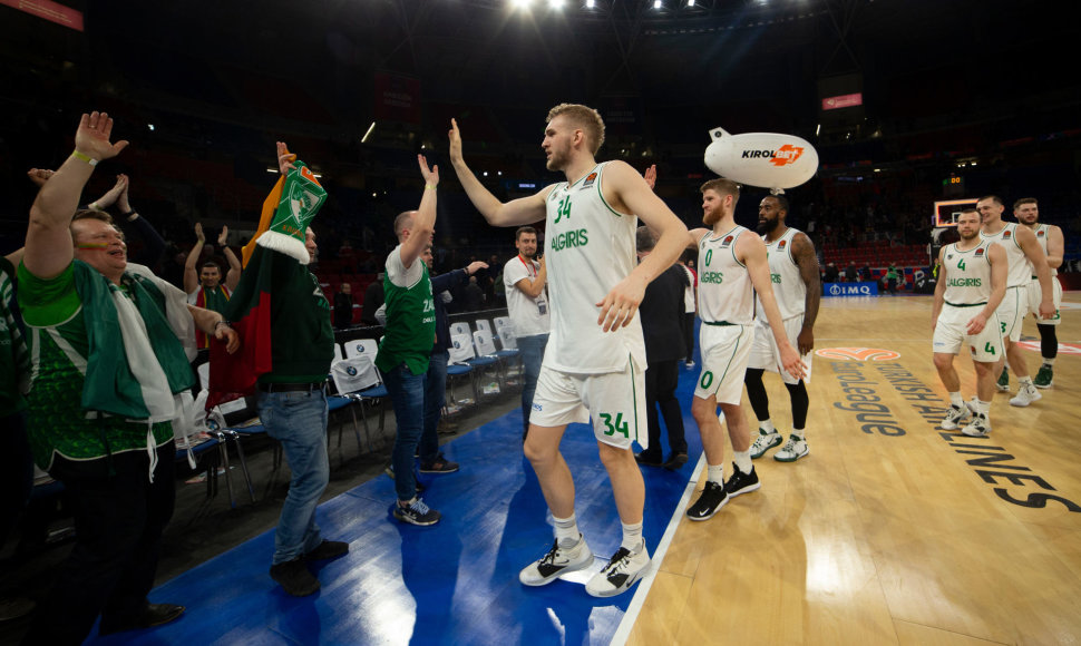 Eurolyga: „Baskonia“ – „Žalgiris“