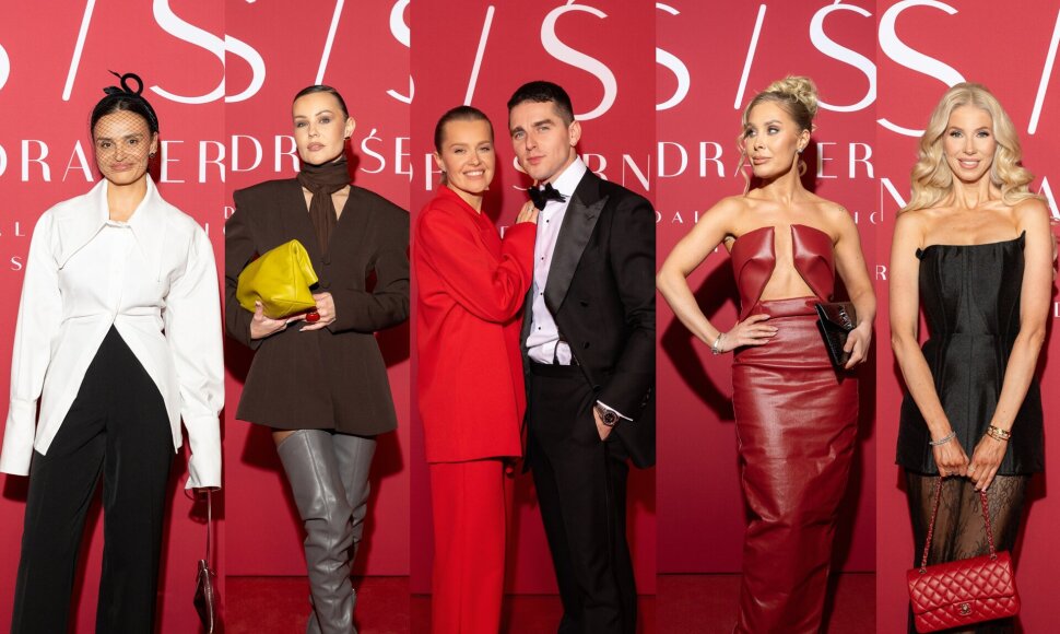 Sandros &Scaron;ernės vestuvinių suknelių kolekcijos pristatymo svečiai