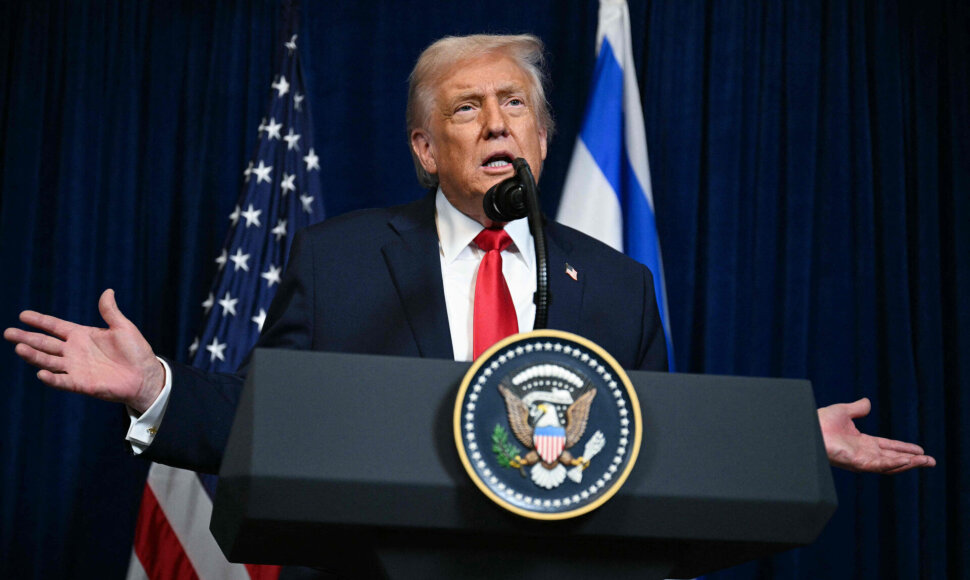 Donaldas Trumpas / JIM WATSON / AFP
