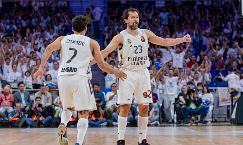 Facundo Campazzo ir Sergio Llullas