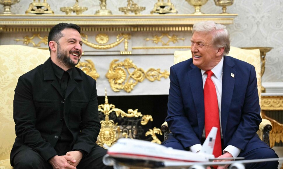 Volodymyras Zelenskis, Donaldas Trumpas / Scanpix