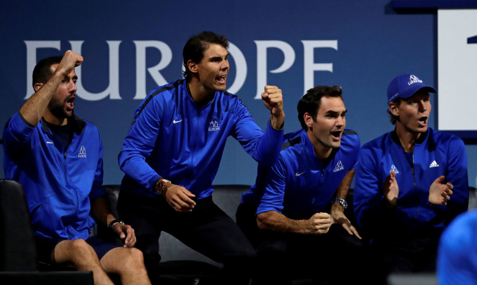 Marinas Čiličius, Rafaelis Nadalis, Rogeris Federeris ir Tomašas Berdychas