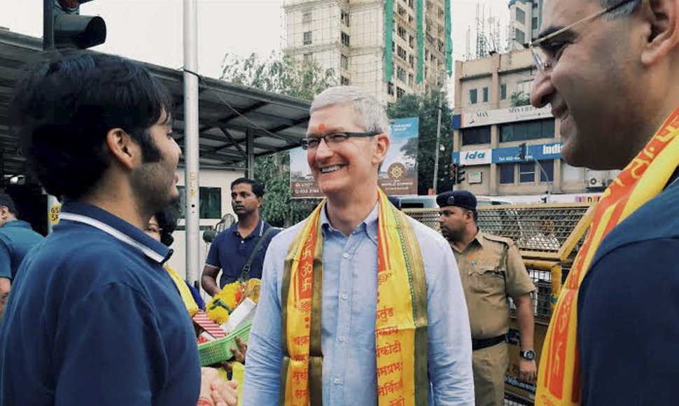 Timas Cookas Siddhivinayako šventykloje