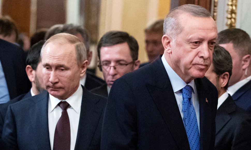 V.Putinas ir R.T.Erdoganas