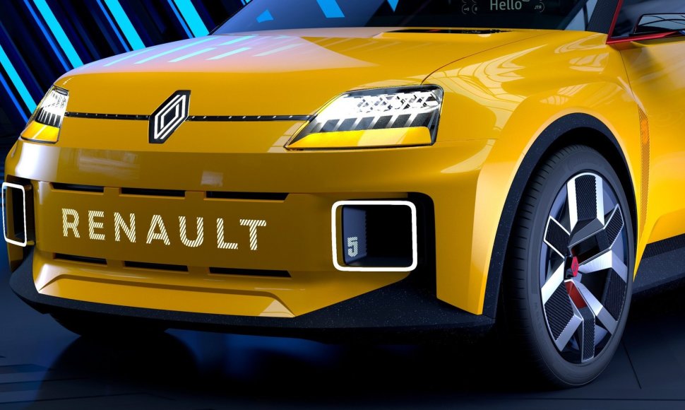 „Renault 5 Prototype“ papuoštas nauju logotipu