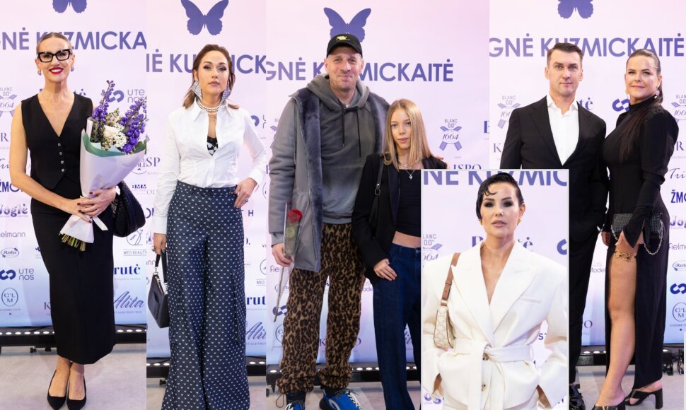 Į A.Kuzmickaitės madų &scaron;ou rinkosi i&scaron;sipustę svečiai