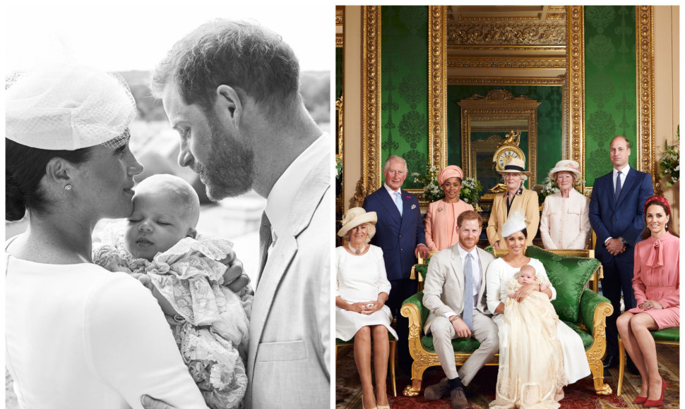 Princas Harry ir Meghan Markle su sūnumi Archie, Didžiosios Britanijos karališkoji šeima