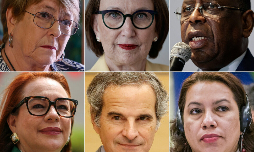 RAUL BRAVO STEPHANE DE SAKUTIN GIANLUIGI GUERCIA ANGELA WEISS RODRIGO REYES MARIN JODY AMIET / AFP