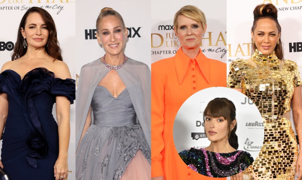 Sarah Jessica Parker, Cynthia Nixon, Kristin Davis Nicole Ari Parker, Karolina Meschino