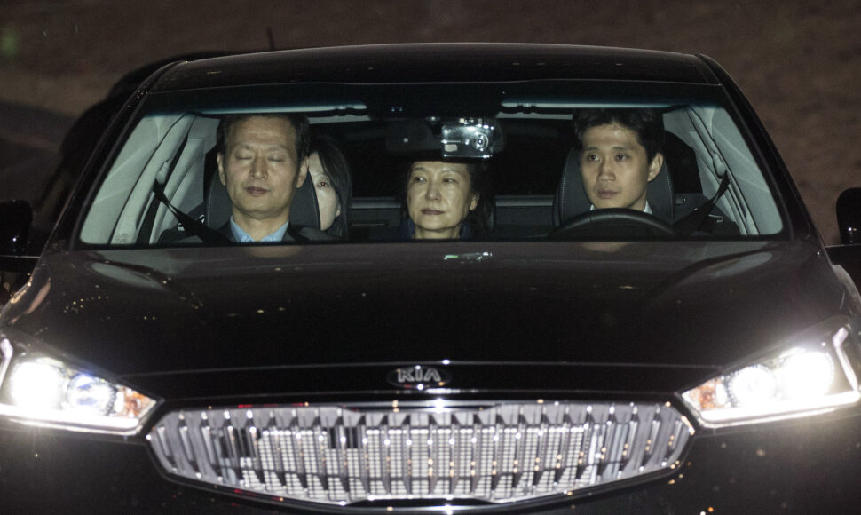 Pietų Korėjos prezidentė Park Geun-hye
