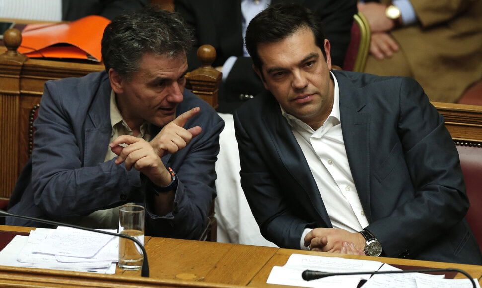 Debatai Graikijos parlamente