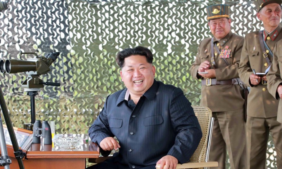 Šiaurės Korėjoje yra kuo pasidžiaugti jos lyderiui Kim Jong Unui