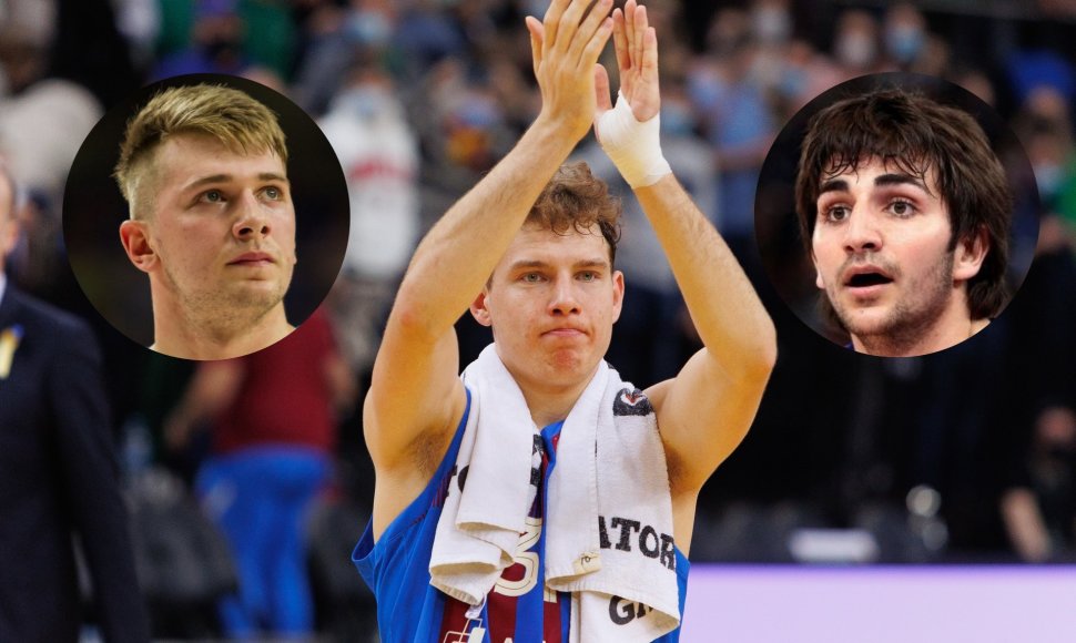 Rokas Jokubaitis rikiuojasi tik už Lukos Dončičiaus ir Ricky Rubio