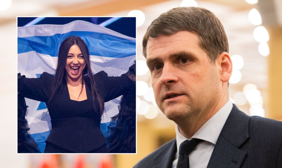 Remigijus Žemaitaitis ir Izraelio atstovė