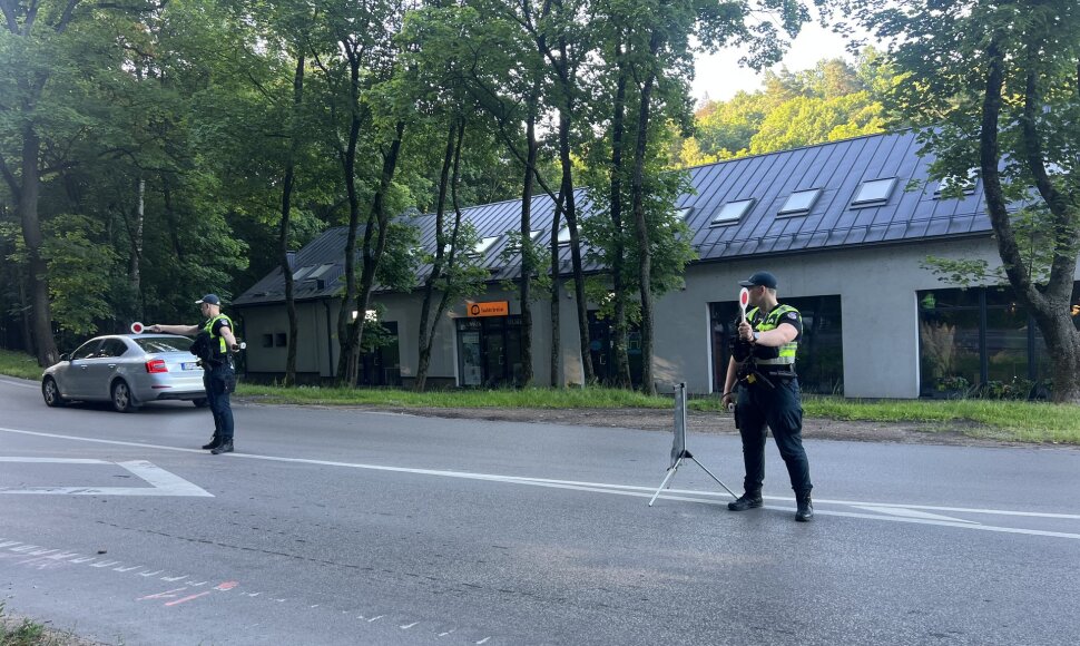 Kauno policijos patikros po šventinio Joninių savaitgalio