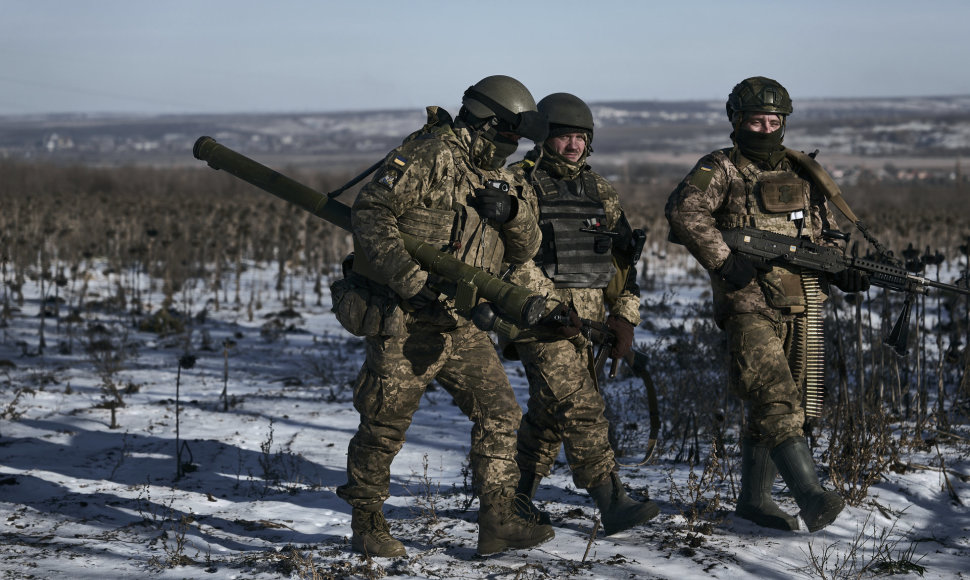 Ukrainos kariai prie Soledaro