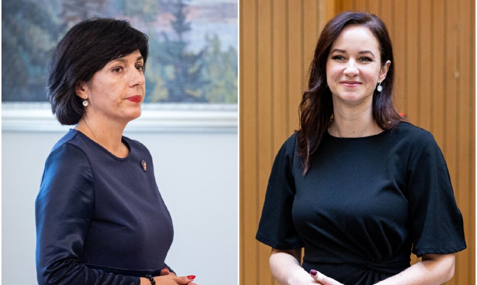 Vaida Aleknavičienė ir Inga Ruginienė