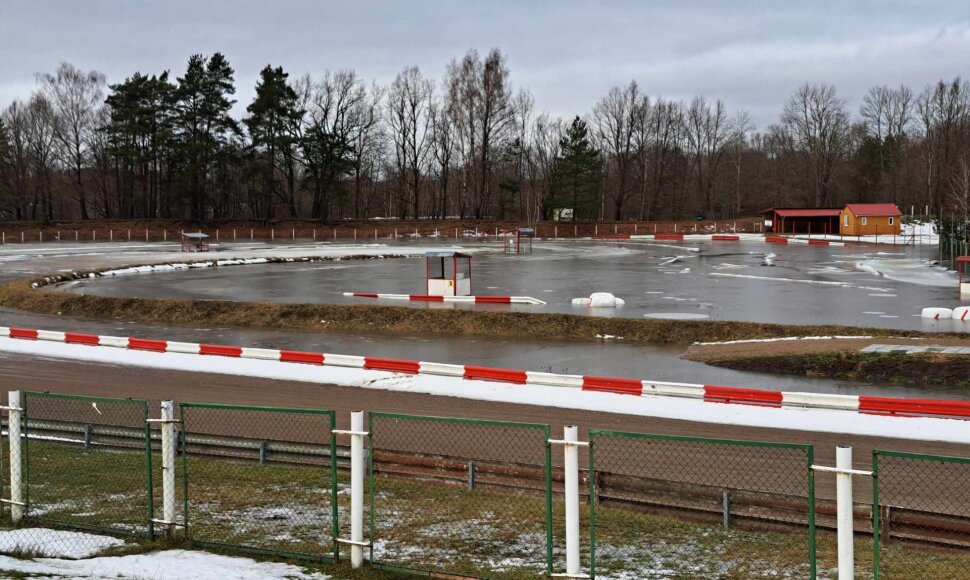 Apsemtas Vilkyčių autosporto kompleksas