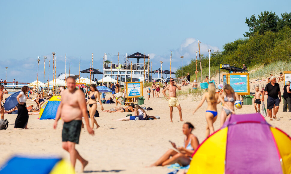 Patruliavimas Palangoje