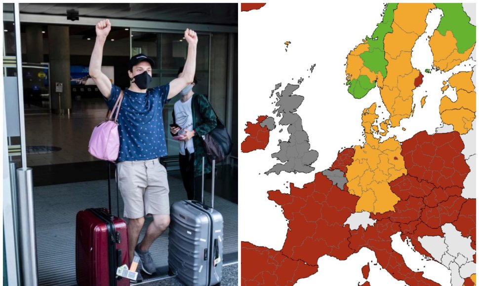 Lietuvą įjungia „šviesoforinį“ kitų šalių vertinimą: gyvenimas palengvės ir turistams
