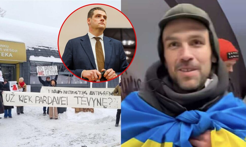 Protestas, Remigijus Žemaitaitis, Justinas Rudžianskas-Liežuvis