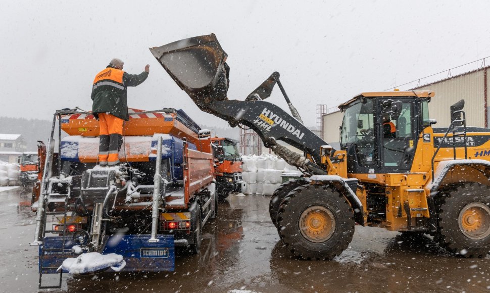 „Grinda“ ruošiasi snieguotam savaitgaliui Vilniuje