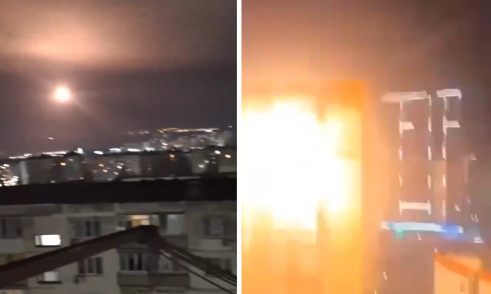 Rusija paleido raketą į savo daugiabutį