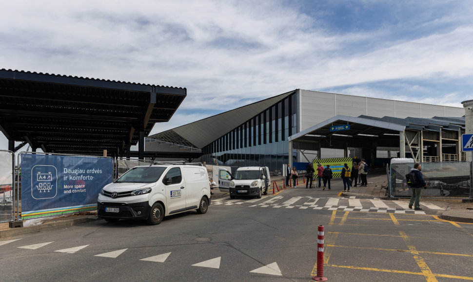 Vilniaus oro uoste  uždarytas pandusas