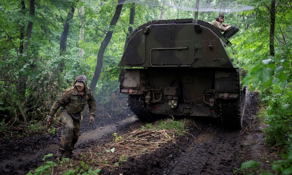 Ukrainos karys prie Bachmuto