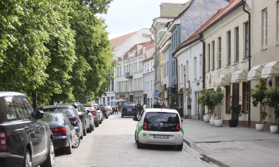 Vilniaus Vokiečių gatvė dabar