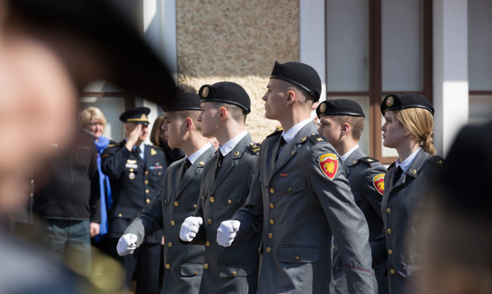 Iškilminga kadetų priesaikos ceremonija