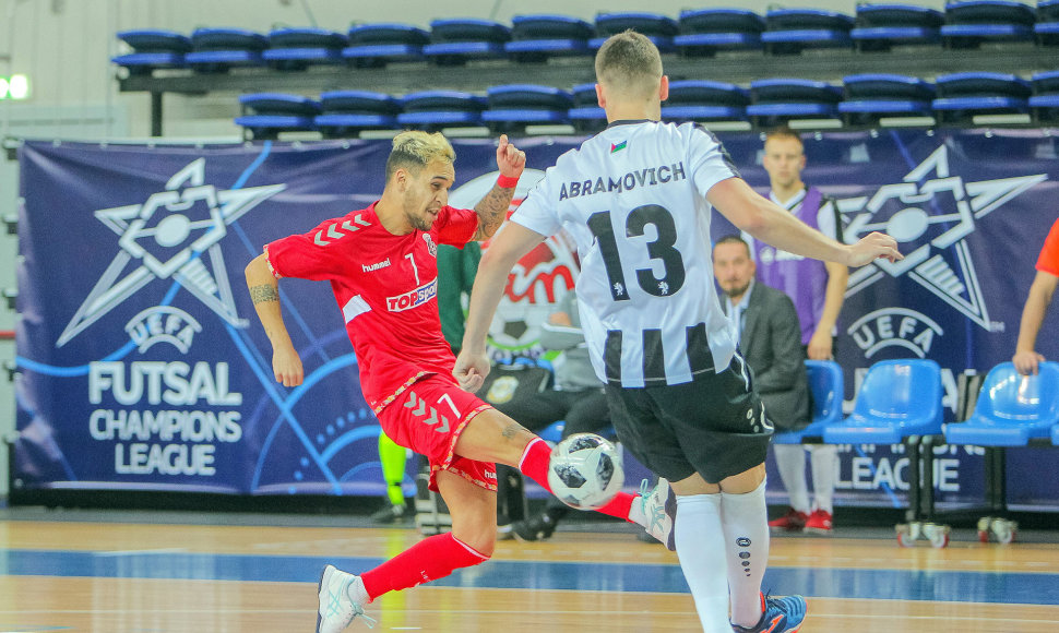 UEFA futsal Čempionų lyga: „Vytis“ – „Tiumen“