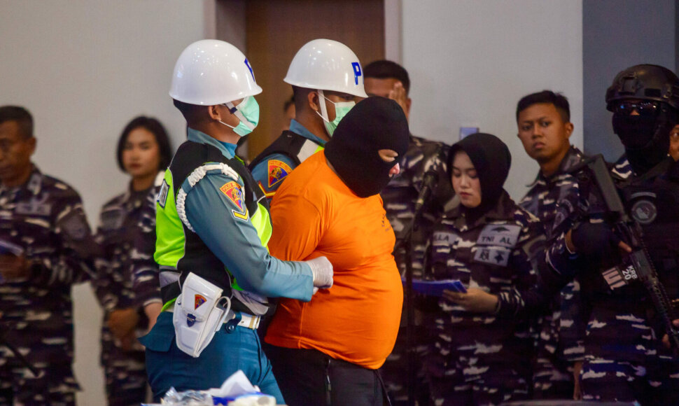 Indonezijos policija Batame / ANDARU AK / AFP