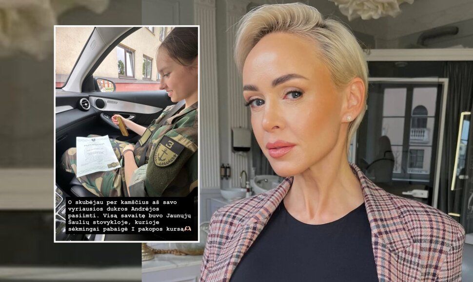 Rima Petrauskytė su dukra