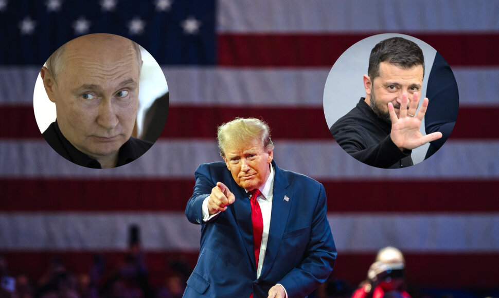 Donaldas Trumpas, Vladimiras Putinas, Volodymyras Zelenskis