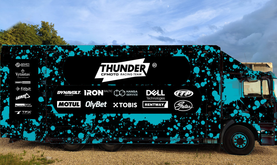 „CFMOTO Thunder Racing Team“ sunkvežimis